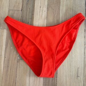 New Triangl Swimwear Bright Red Bikini Bottom